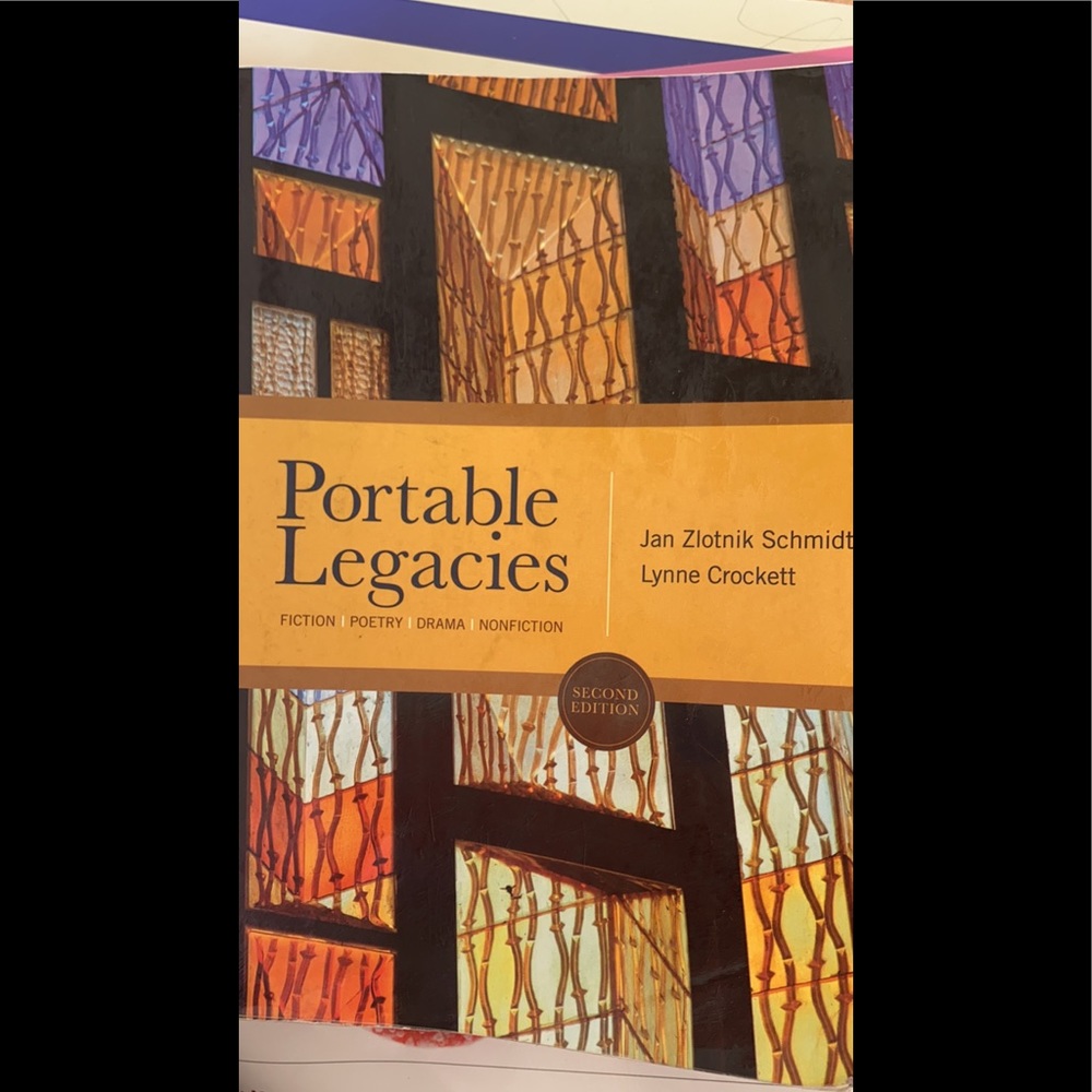 Portable Legacies Book for college course